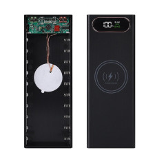 Power bank корпус повербанка з бездротовим швидким заряджанням 22 w на 10 банок 18650