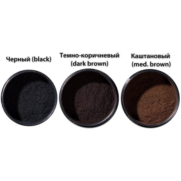 Загущувач для волосся toppik hair building fibers колір чорний