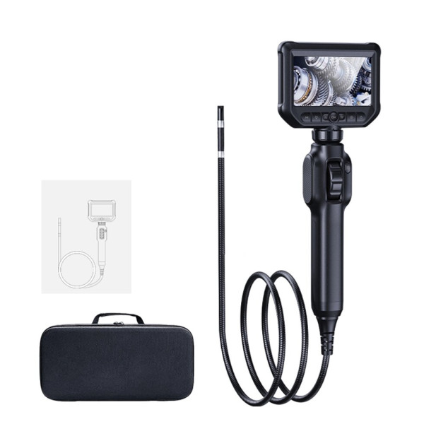 Промисловий відеоскоп PEAKMETER S43 з екраном 4.3", камерою 2Мп, поворотом 360 °, IP67, 1080P, кабель 1м