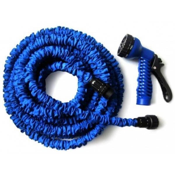 Удлиняющийся шланг для полива GardenLine Elastic 30 м, без заломов
