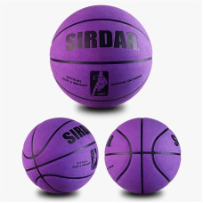 Баскетбольний м'яч Sirdar 3x3 №7 для вулиці та зали, фіолетовий
