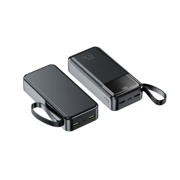 Power Bank 20000 мА·год 22.5W PD20W з LED-дисплеєм - швидка зарядка 3 пристроїв одночасно