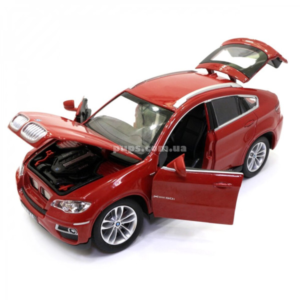Колекційний «BMW X6» червоний колір