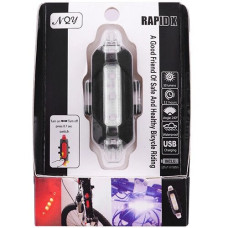 Ліхтар світлодіодний велосипедний акумуляторний (синій) Rapid X синій/білий