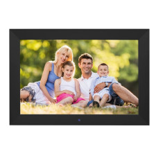 Цифрова фоторамка 10" HD IPS, пульт ДУ, музика, годинник, календар, підтримка SD/MMC, динаміки 32 gb