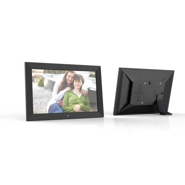 Цифрова фоторамка 10" HD IPS, пульт ДУ, музика, годинник, календар, підтримка SD/MMC, динаміки 32 gb
