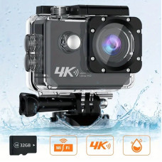 Водонепроникна екшн-камера 4K для підводної зйомки та активного відпочинку