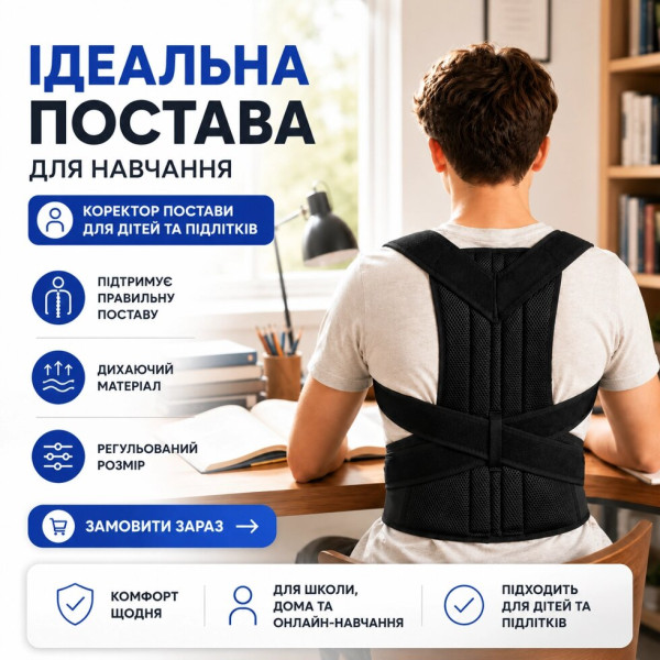 Корсет-корректор осанки для ежедневного использования